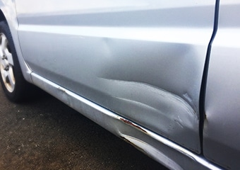 ボディのヘコミ